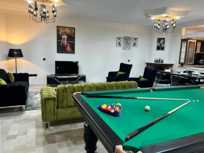 آپارتمان شیک دوخواب مبله ی بیلیارد دار  در جنت آباد شمالی (ستاری شمالی )