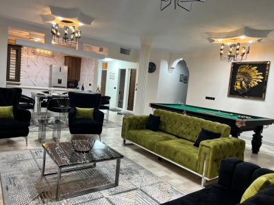 آپارتمان دوخواب مبله ی بیلیارد دار  در جنت آباد شمالی