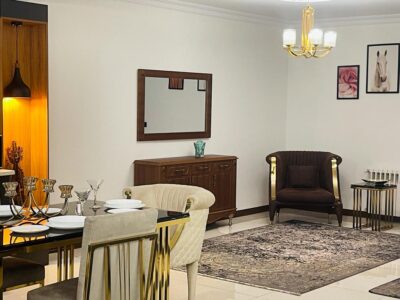 آپارتمان مبله ی  دو خواب تمیز در سعادت آباد (هتل اسپیناس)